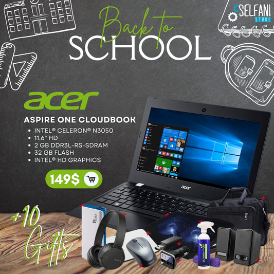 Acer + 10 Gifts - Aspire One Cloudbook