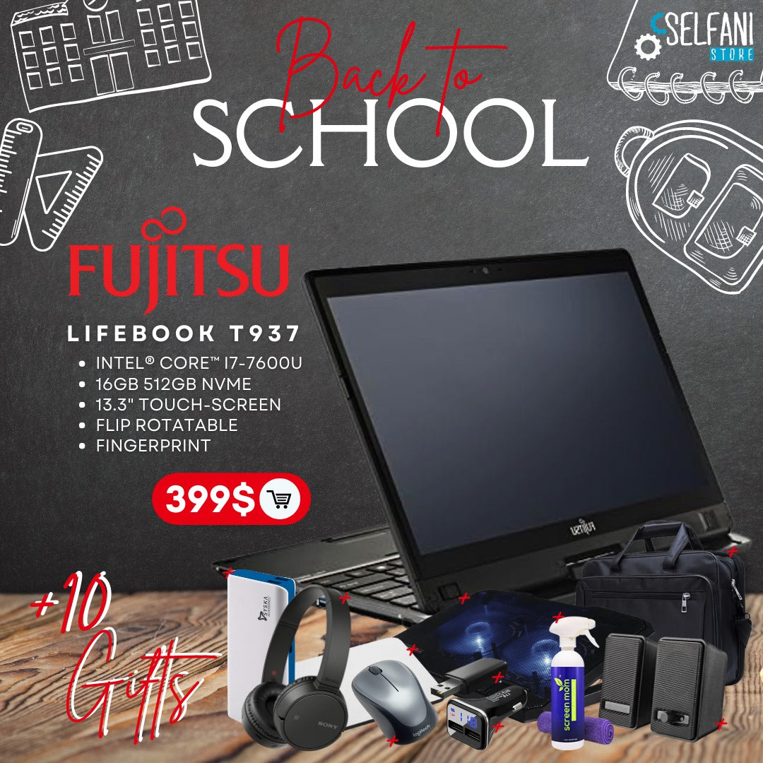 Fujitsu + 10 Gifts - Lifebook T937