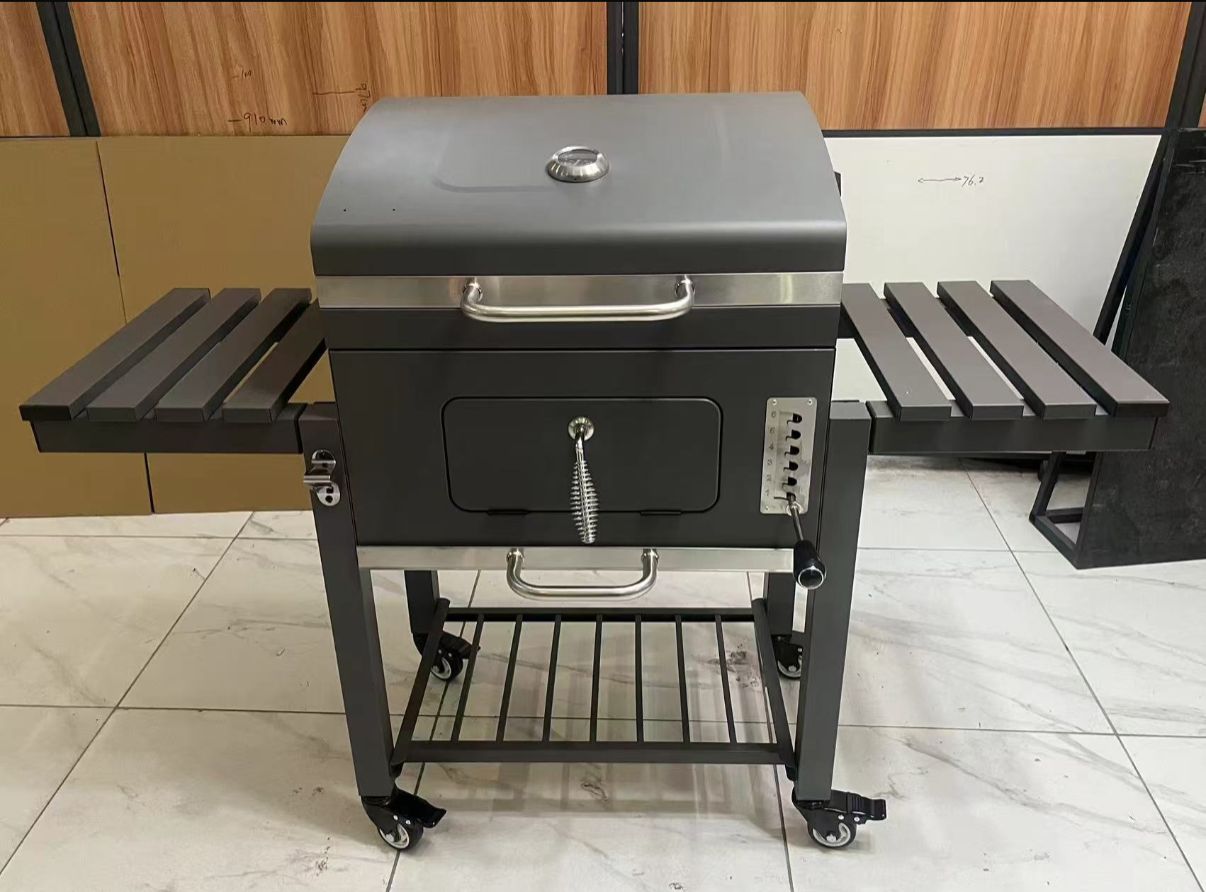 Campomatic BBQ grill - 4 Wheels - Heavy Duty
