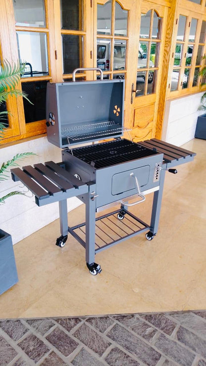 Campomatic BBQ grill - 4 Wheels - Heavy Duty