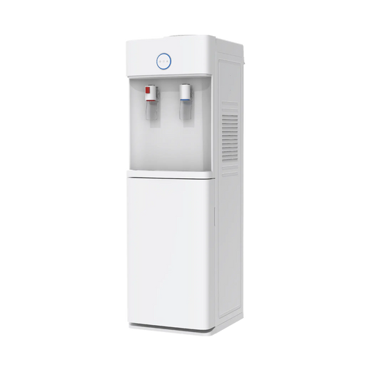 Midea Top Loading Water Dispenser 2 Temperatures with Large Cabinet - YL2436SW(W)G