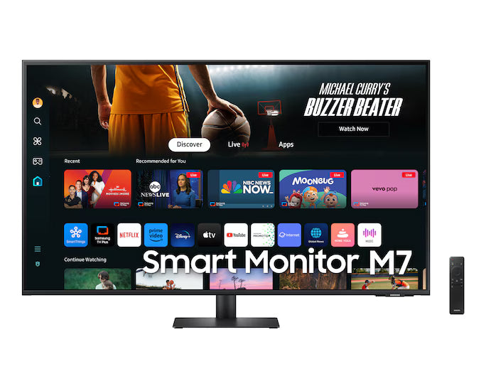 Samsung 43" M70D Smart Screen for Multi Device Experience