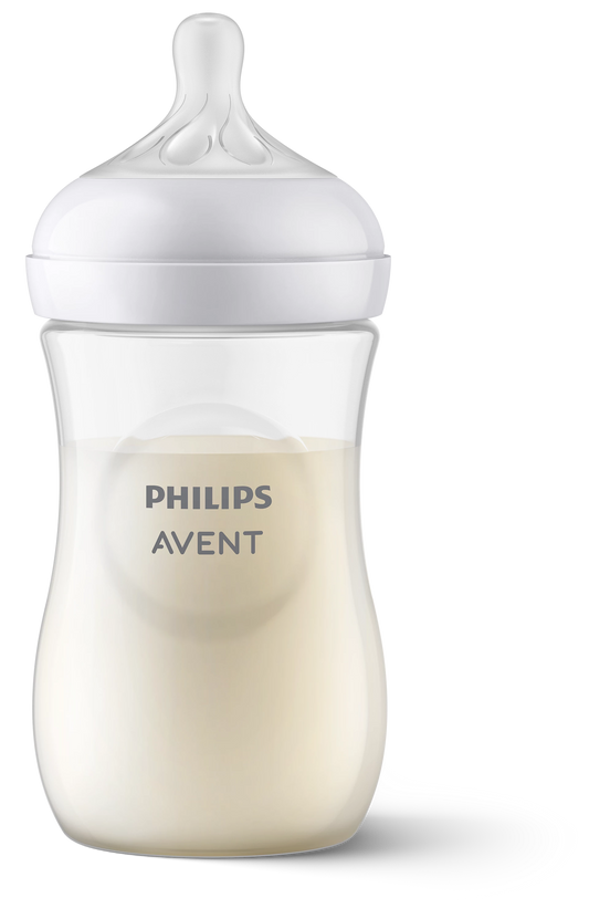 Philips Avent Natural Response Bottle plastic 260ml, flow 3 teat, 1 piece SCY903/01