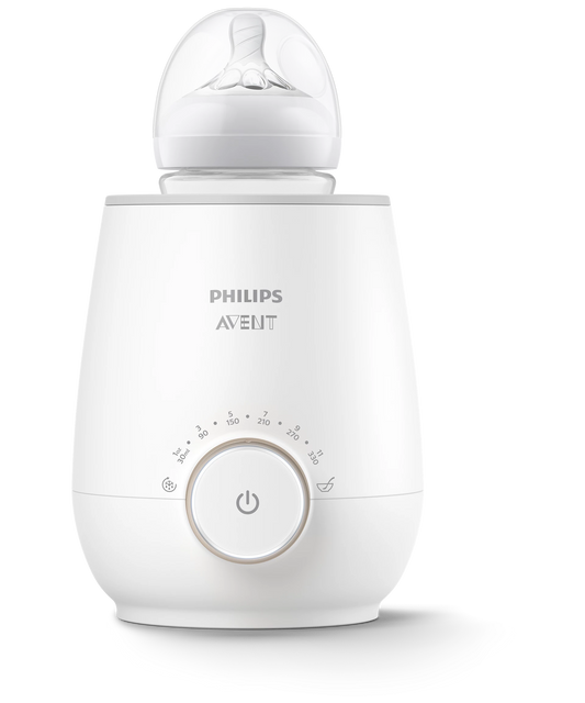 Philips Avent Premium Fast bottle warmer for even warming SCF358/00