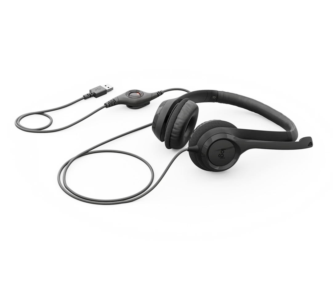 Logitech USB Computer Headset h390