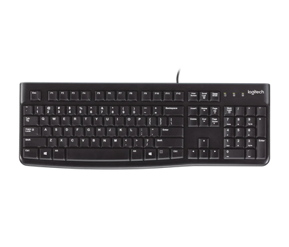 Logitech Keyboard k120 Plug-and-Play USB Keyboard