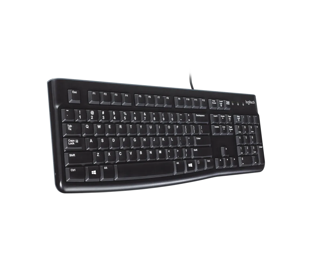 Logitech Keyboard k120 Plug-and-Play USB Keyboard
