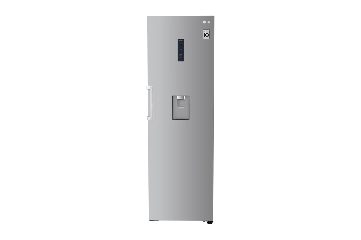 LG 384L LINEARCooling™ 1 Door Refrigerator in Stainless Steel Finish