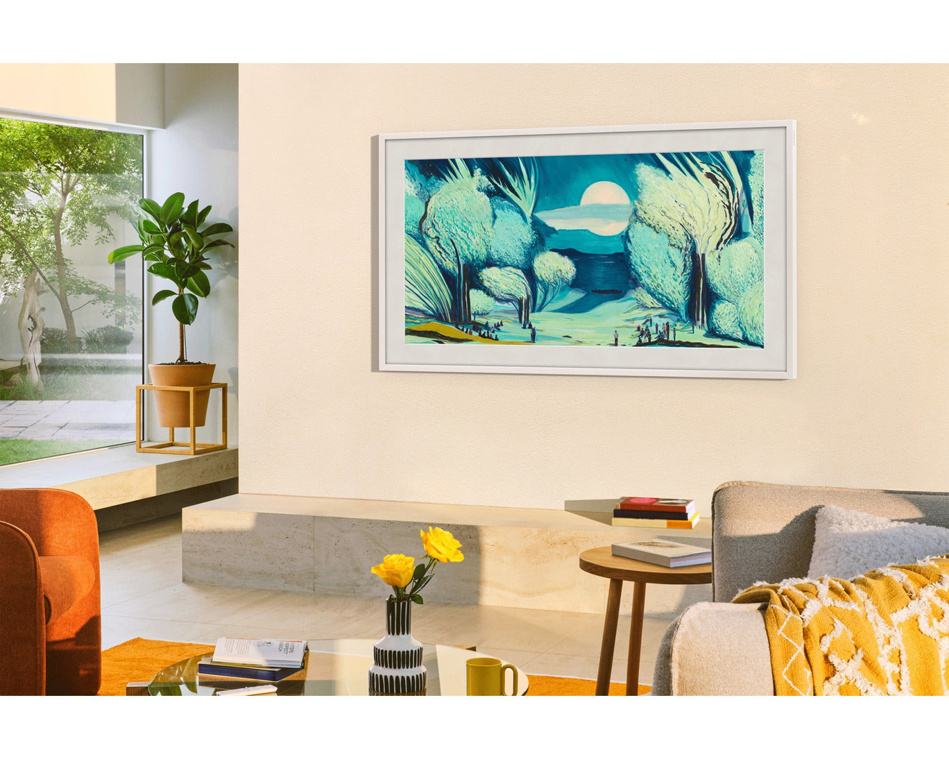 SAMSUNG The Frame 4K Samsung Vision AI Smart TV (2025) LS03FAUXTW
