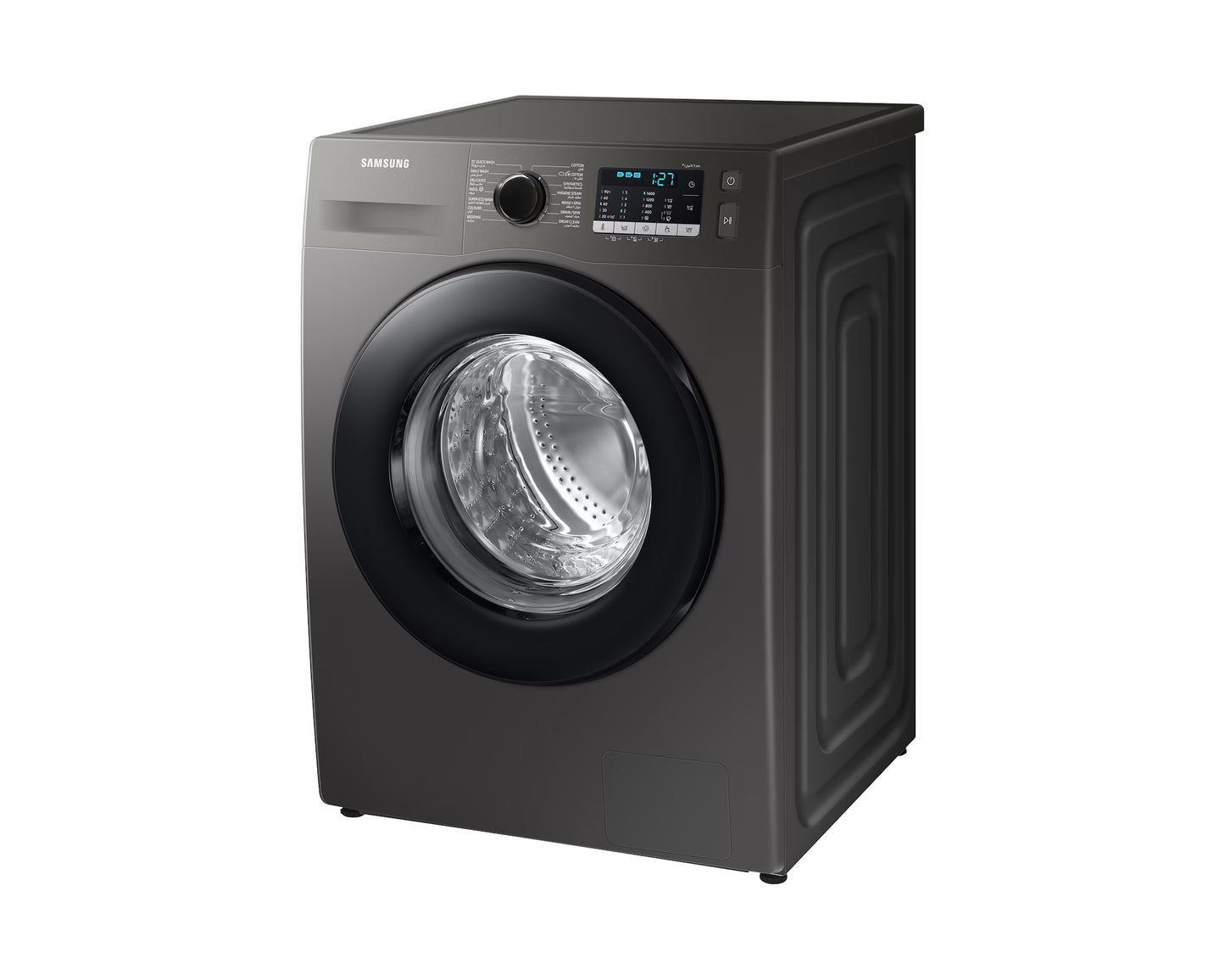 Samsung Front Loading Washer, 8kg, 1400 RPM, 14 Programs, A+++ Inox 8 kg WW80TA046AX1FH