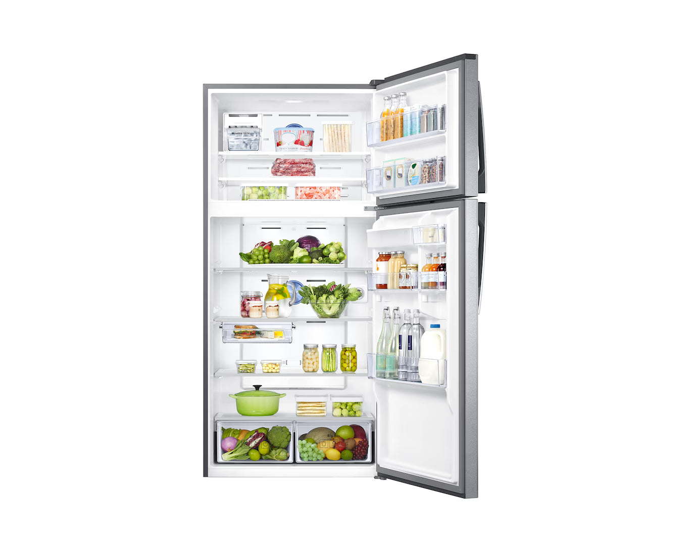 Samsung Top-Mount Freezer Refrigerator, 629L Gross Capacity Silver 629 L RT62K7160SL/LV