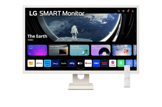 LG 32SR50F-W 2023 LG Smart Monitor - 31.5 inch, Full HD IPS Display
