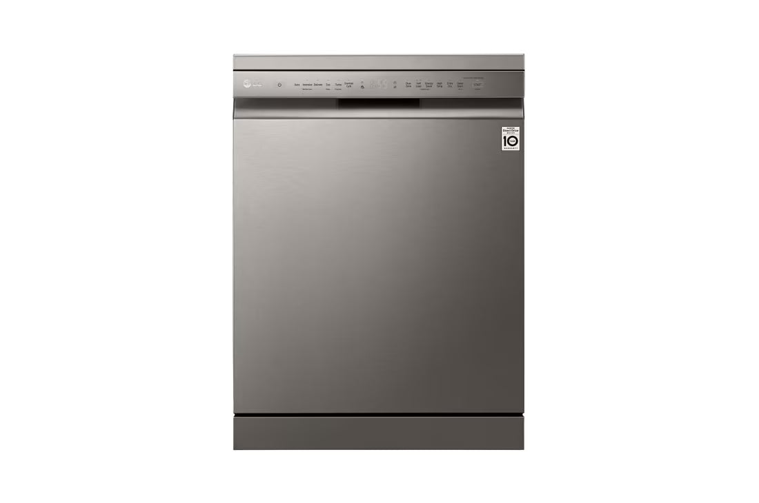 LG QuadWash™ Dishwasher, 14 Place Settings, EasyRack™ Plus, Inverter Direct Drive, Platinum, DFB512FP