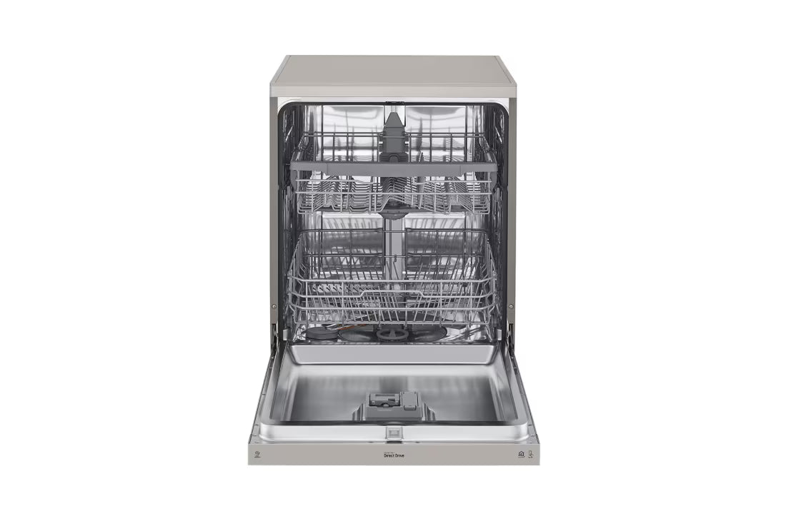 LG QuadWash™ Dishwasher, 14 Place Settings, EasyRack™ Plus, Inverter Direct Drive, Platinum, DFB512FP