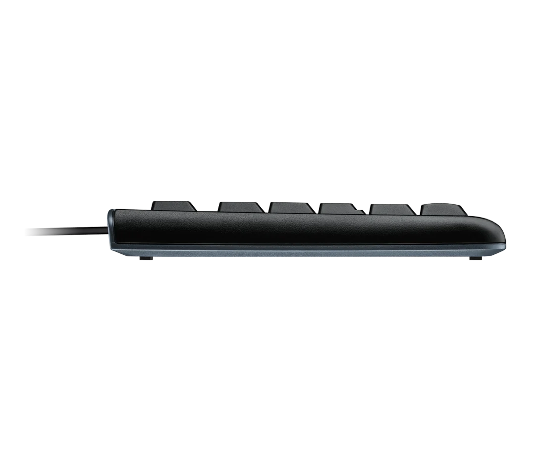 Logitech Keyboard + Mouse Mk 120 Corded Combo