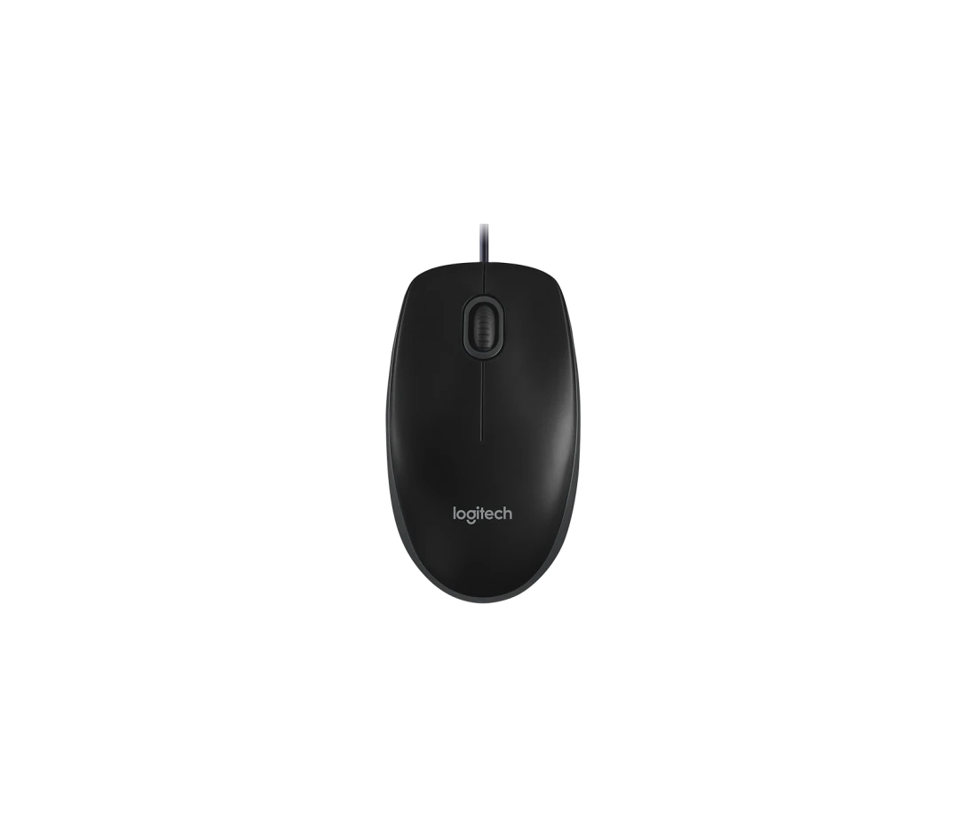 Logitech Keyboard + Mouse Mk 120 Corded Combo