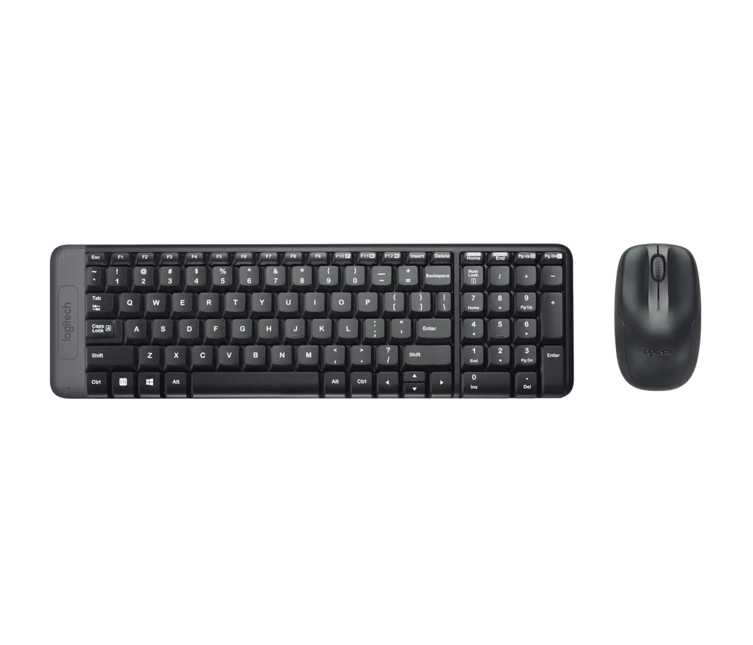 Logitech Keyboard + Mouse Mk 220 Wireless Combo