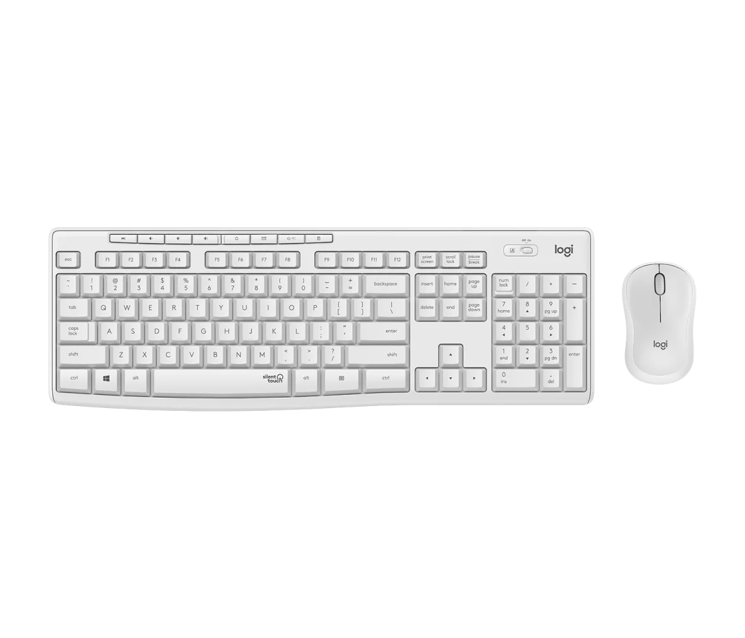 Logitech Keyboard + Mouse Mk 295 Silent Wireless Combo