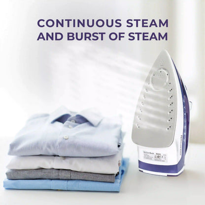 Muller kitchen MK-6045 Steam Iron 2400 Watt Ceramic plate set