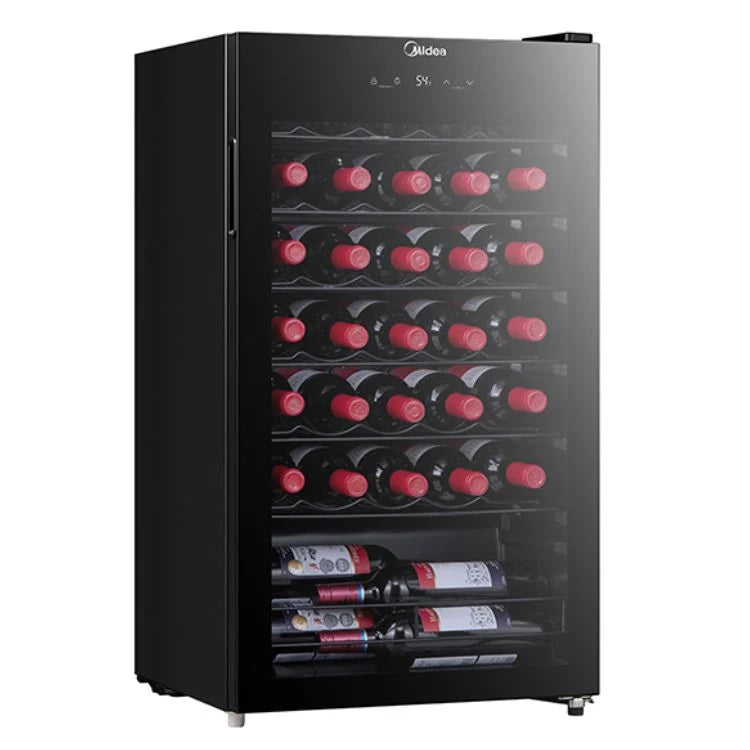 Midea Wine Cooler 34 Bottles Reversible Door - MDRW150FGG22