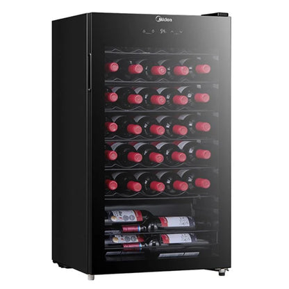 Midea Wine Cooler 34 Bottles Reversible Door - MDRW150FGG22