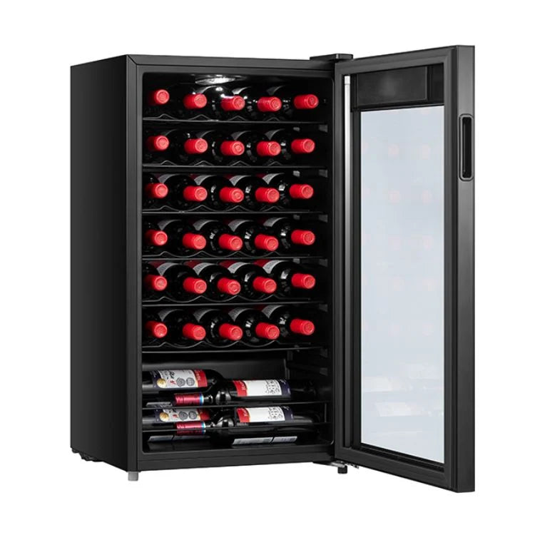 Midea Wine Cooler 34 Bottles Reversible Door - MDRW150FGG22