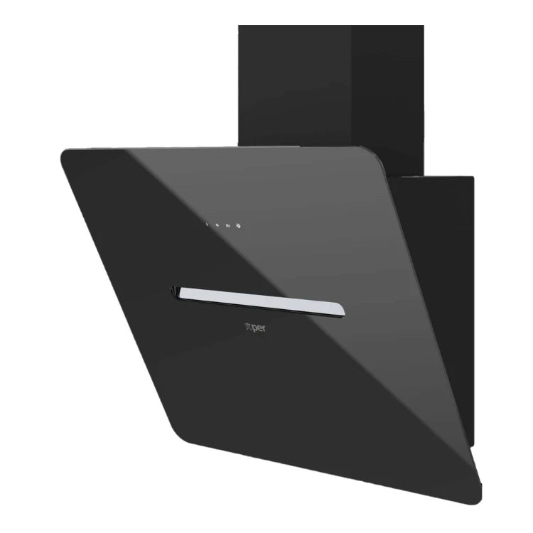 XPER XGH3ST60B Inclined Hood 60cm Glass Black