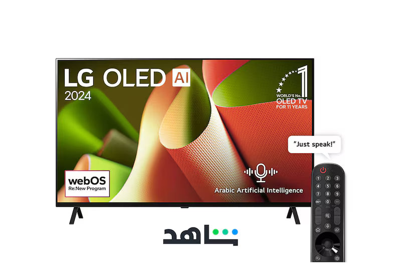 LG 65-Inch Ultra HD OLED Smart 4K TV with AI ThinQ, Dolby Vision IQ, Dolby Atmos, webOS, Alexa Built-In, Google Assistant, HDMI 2.1, Gaming Mode 2024 Black