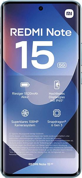 Xiaomi Redmi Note 15  256GB PRE-ORDER + free XiAOMICARE+ Buds 6 Play