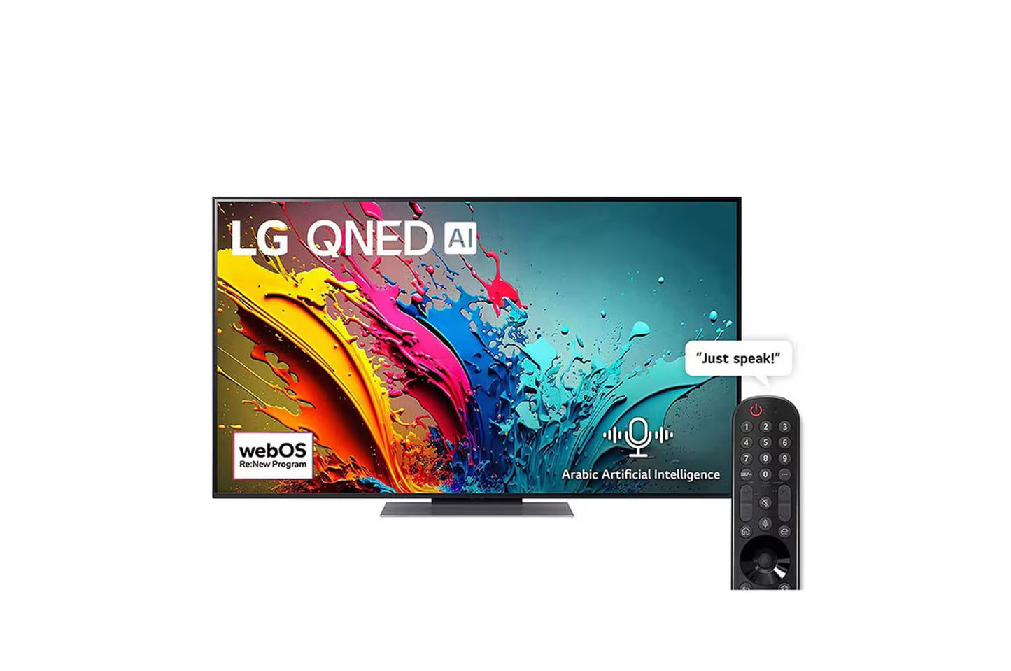 LG QNED QNED86 4K Smart TV AI Magic remote HDR10 webOS24 2024