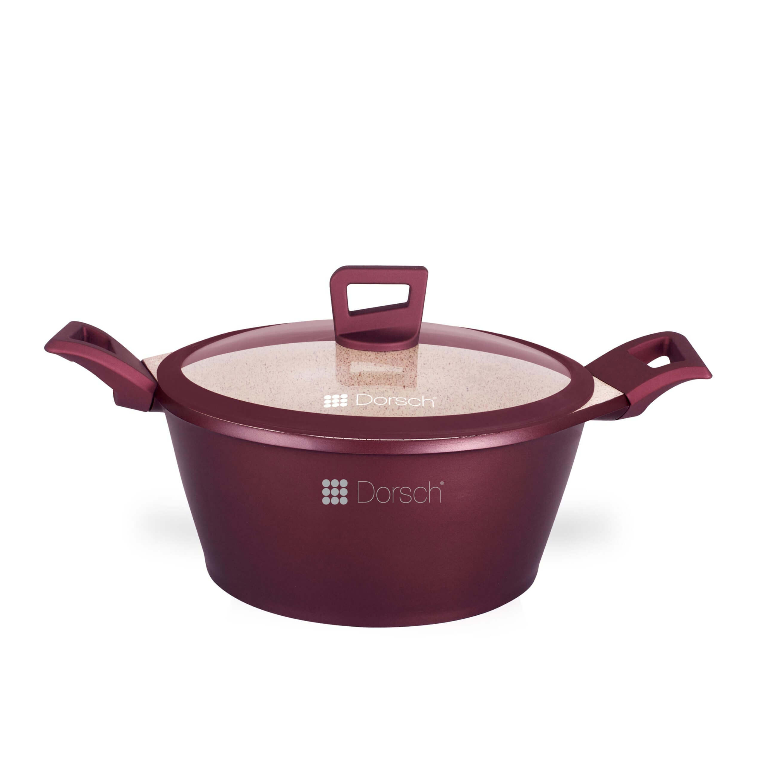 Dorsch - Set De Cuisine Premium En Céramique 10 Pièces (casseroles Avec Couvercles) - Compatible Induction - Revêtement Antiadhésif Facile à Nettoyer